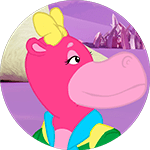 about Taffy the Pink Hippopotamus